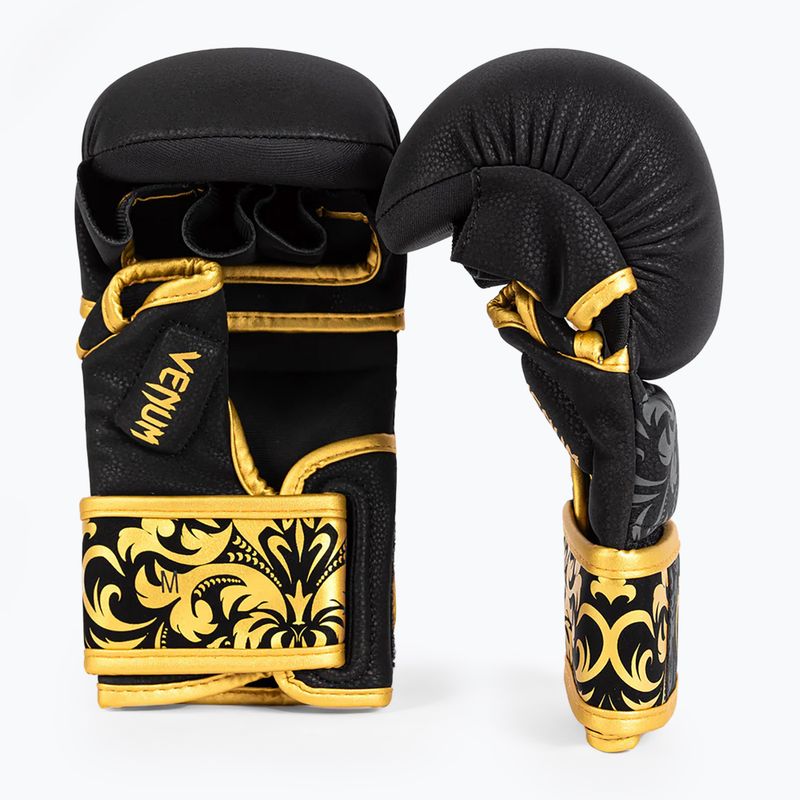 Venum x Ilia Topuria Unmatched MMA Sparring Gloves μαύρο/χρυσό 4