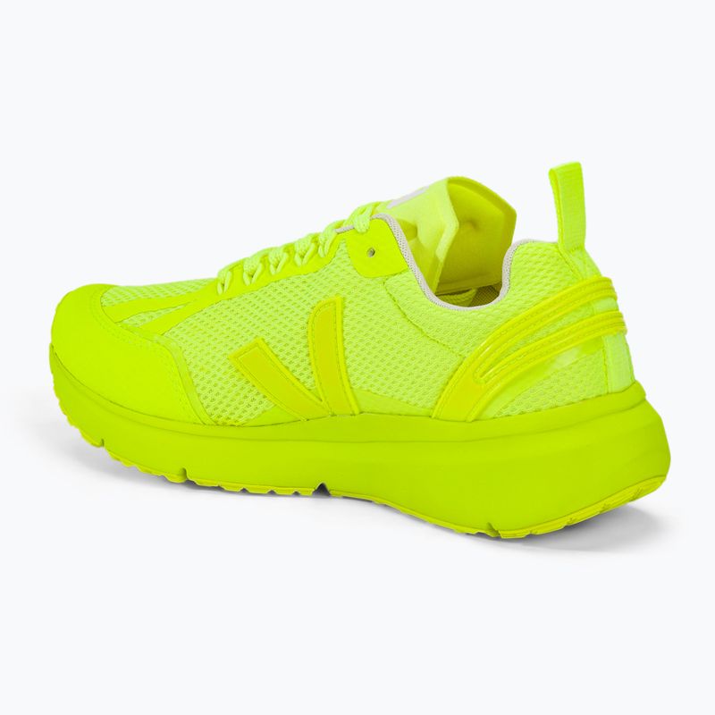 Γυναικεία παπούτσια τρεξίματος VEJA Condor 2 Alveomesh full jaune fluo 3