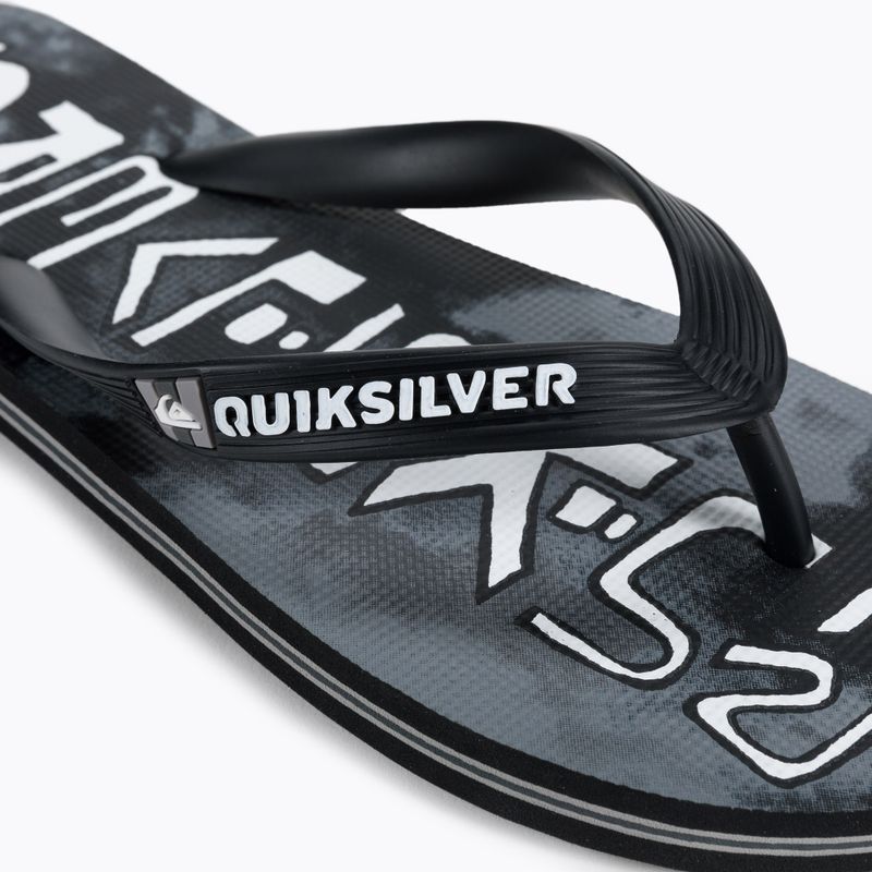 Ανδρικές σαγιονάρες Quiksilver Molokai Acid Drop black 7