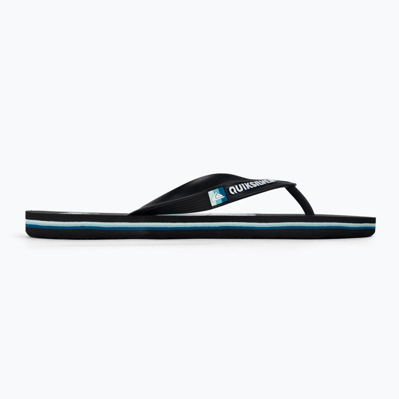 Ανδρικές σαγιονάρες Quiksilver Molokai Resin Tint black 2