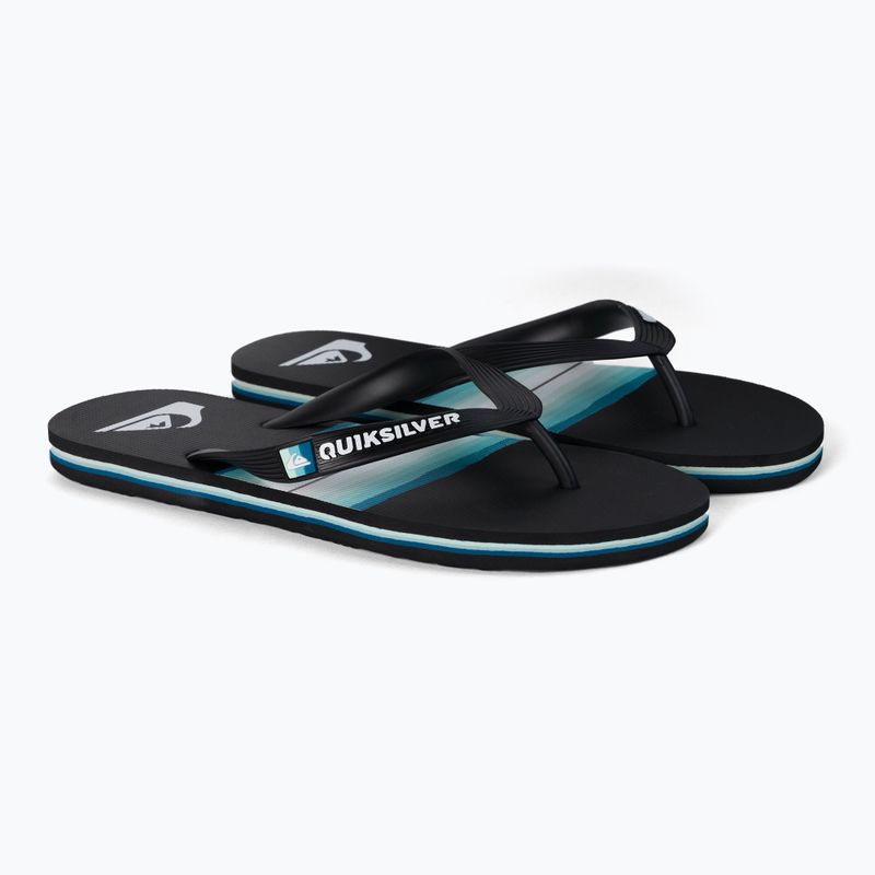 Ανδρικές σαγιονάρες Quiksilver Molokai Resin Tint black 5