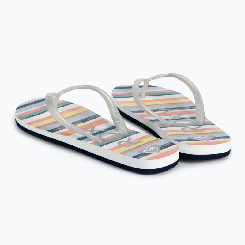 Παιδικές σαγιονάρες ROXY Tahiti VII 2021 stripe citrus/olmpian blue 3