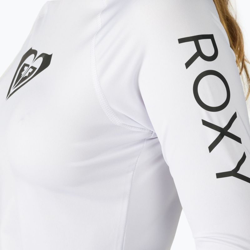 Γυναικείο κολύμπι μακρυμάνικο ROXY Whole Hearted 2021 bright white 5