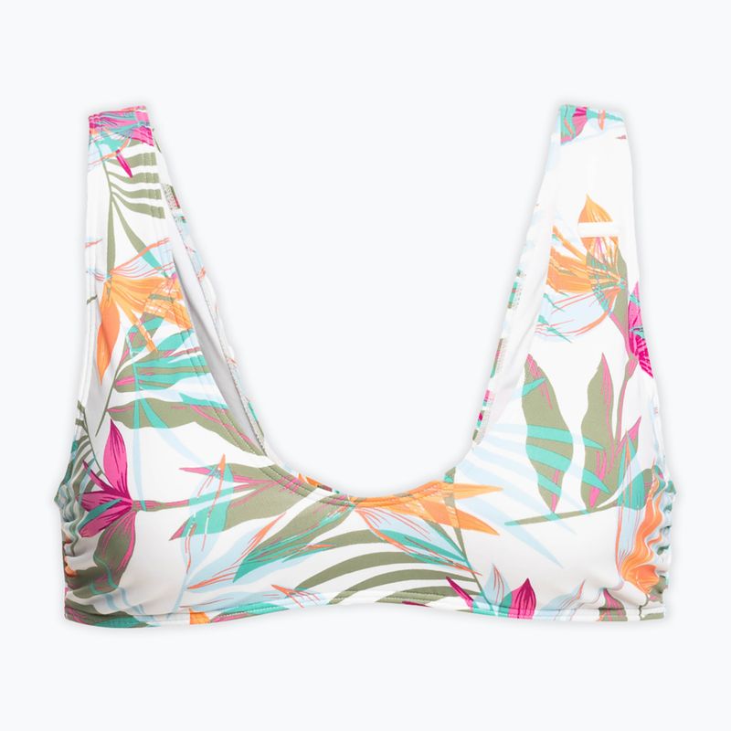 Μπλούζα μαγιό ROXY Beach Classics Elongated Triangle 2021 bright white/floral of paradis 4