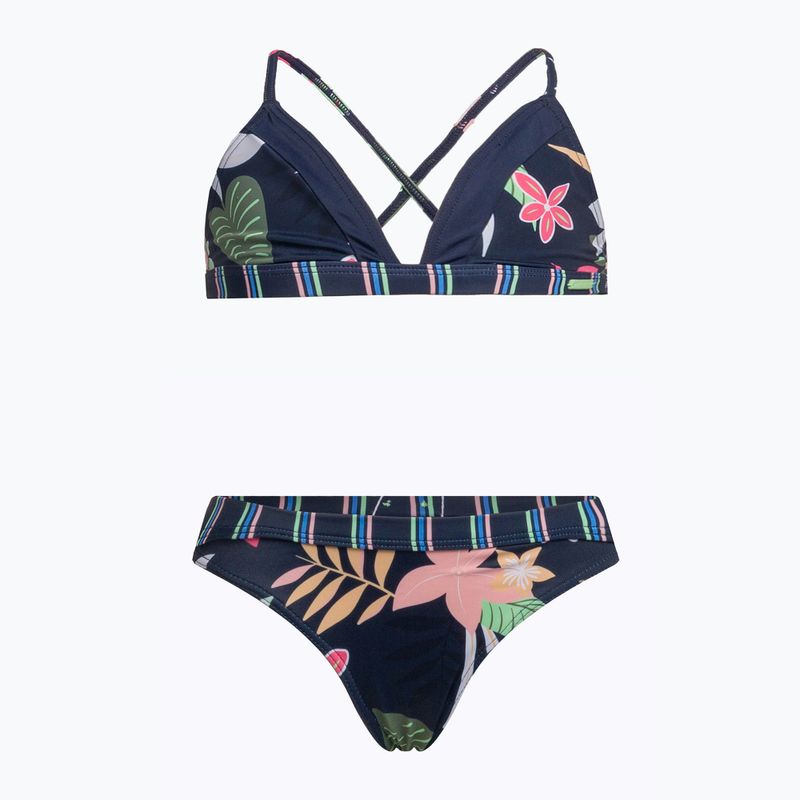 Παιδικό μαγιό δύο τεμαχίων ROXY Vacay For Life Athletic Set 2021 mood indigo alma swim