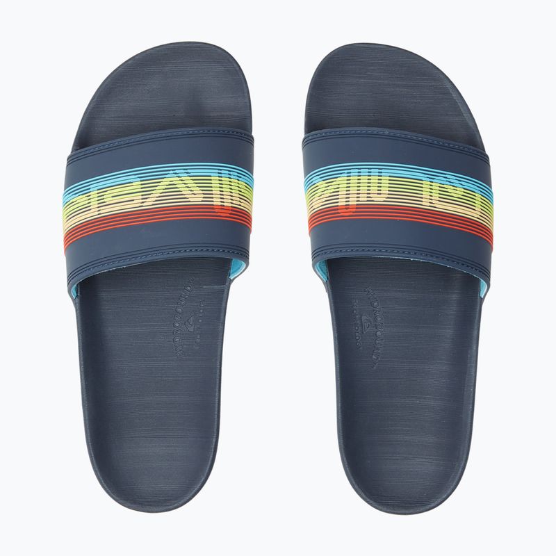 Ανδρικές σαγιονάρες Quiksilver Rivi Wordmark Slide blue 12