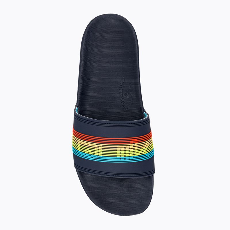 Ανδρικές σαγιονάρες Quiksilver Rivi Wordmark Slide blue 6