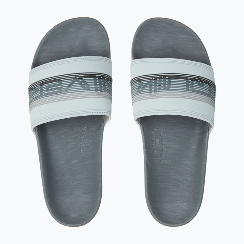 Ανδρικές σαγιονάρες Quiksilver Rivi Wordmark Slide grey 12