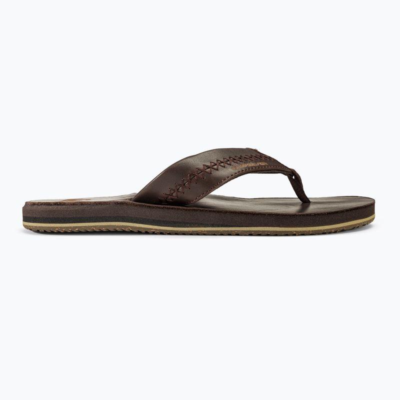 Ανδρικές σαγιονάρες Quiksilver Carver Natural II brown 1 2