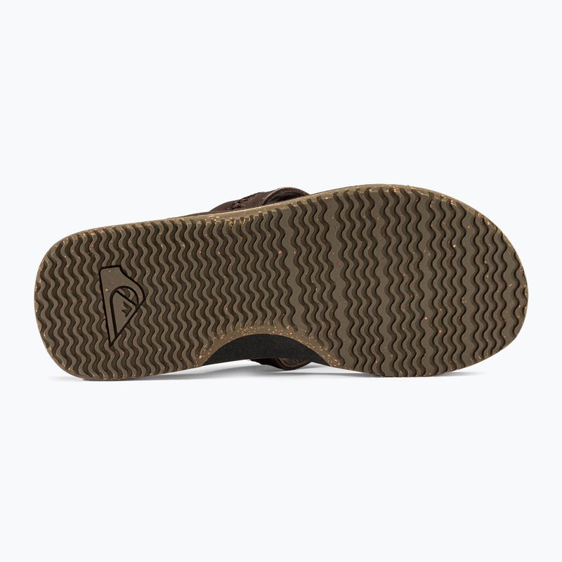 Ανδρικές σαγιονάρες Quiksilver Carver Natural II brown 1 4