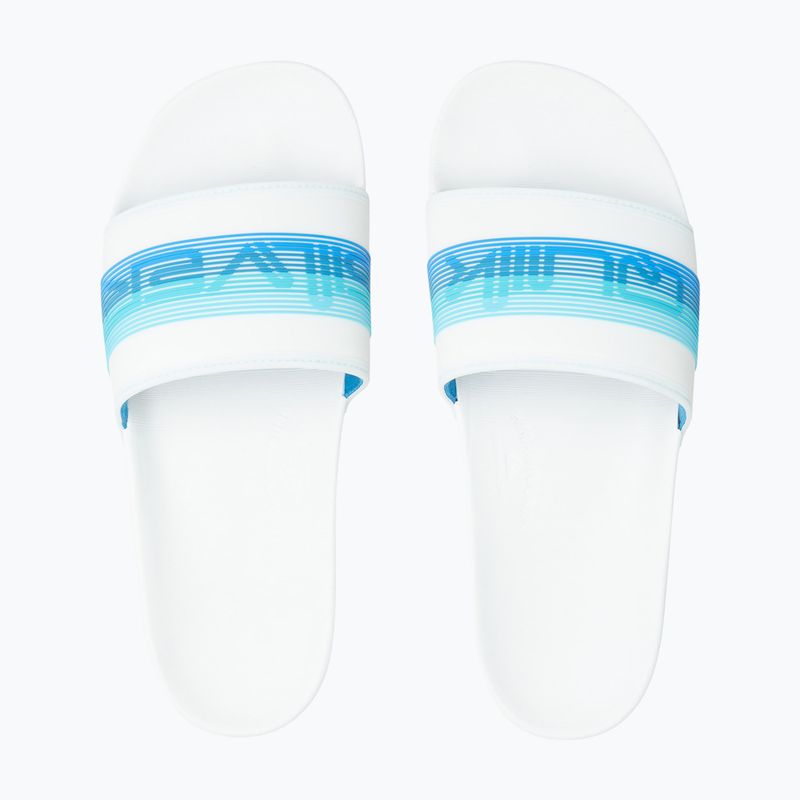 Ανδρικές σαγιονάρες Quiksilver Rivi Wordmark Slide white/blue/blue 12