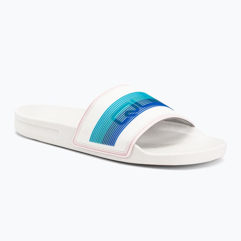 Ανδρικές σαγιονάρες Quiksilver Rivi Wordmark Slide white/blue/blue