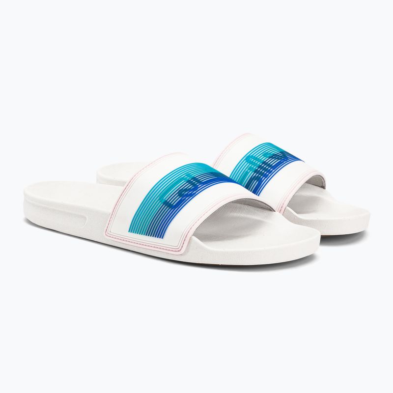 Ανδρικές σαγιονάρες Quiksilver Rivi Wordmark Slide white/blue/blue 4