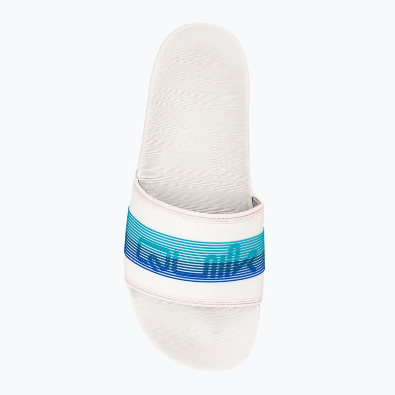 Ανδρικές σαγιονάρες Quiksilver Rivi Wordmark Slide white/blue/blue 6