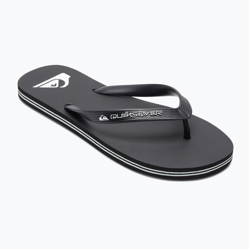 Quiksilver Molokai Core ανδρικές σαγιονάρες μαύρες AQYL101325 8