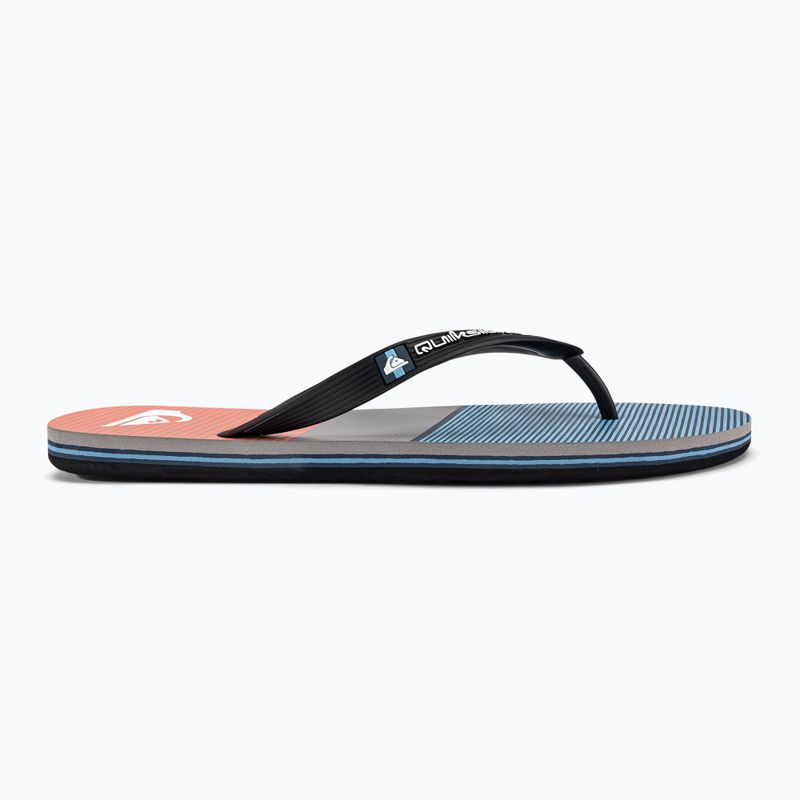 Ανδρικές σαγιονάρες Quiksilver Molokai Tijuana blue/blue/orange 2