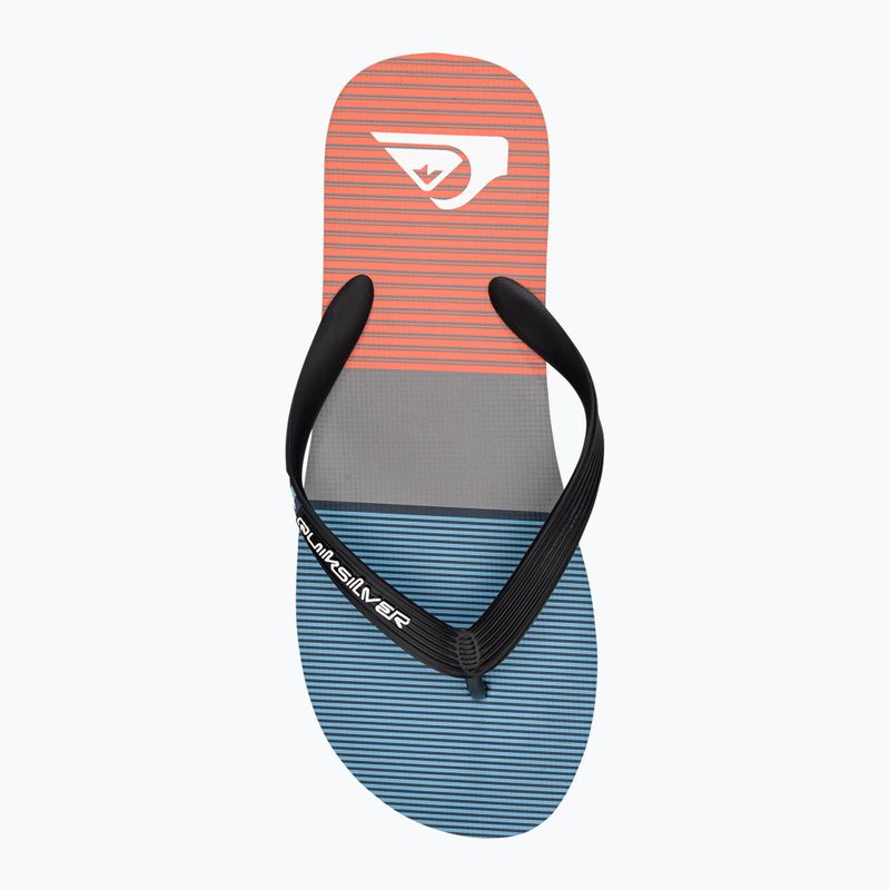 Ανδρικές σαγιονάρες Quiksilver Molokai Tijuana blue/blue/orange 6