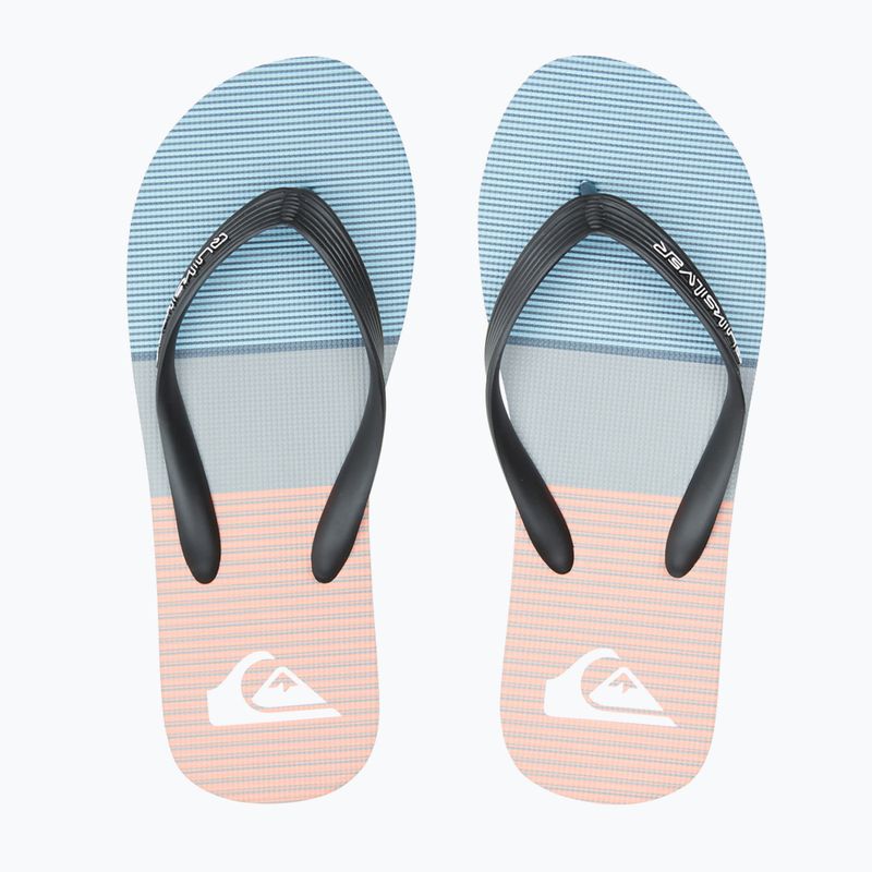 Ανδρικές σαγιονάρες Quiksilver Molokai Tijuana blue/blue/orange 12