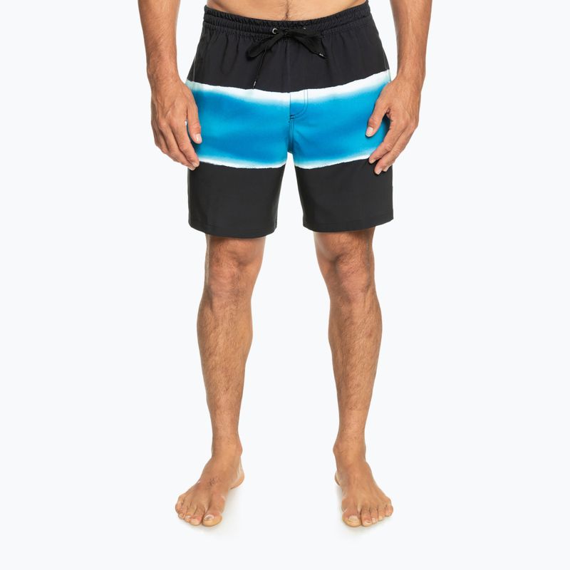 Quiksilver ανδρικό μαγιό Surfsilk Air-Brush Volley 17" μαύρο EQYJV04011 2