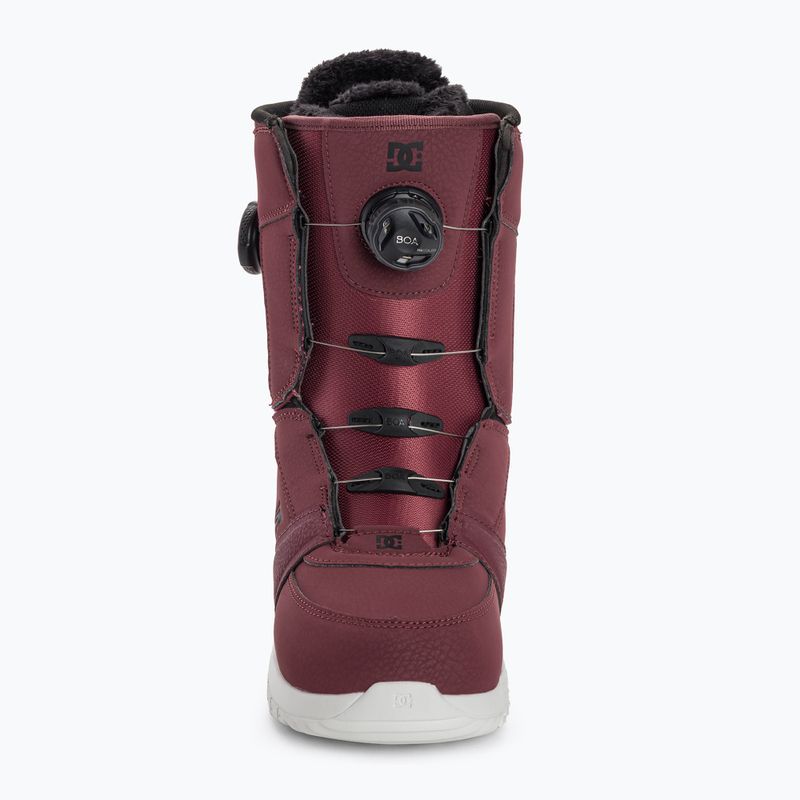 Γυναικείες μπότες snowboard DC Lotus wine/black 3