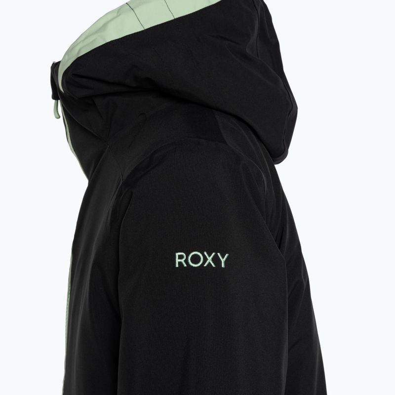 Παιδικό μπουφάν snowboard ROXY Silverwinter Girl true black 6