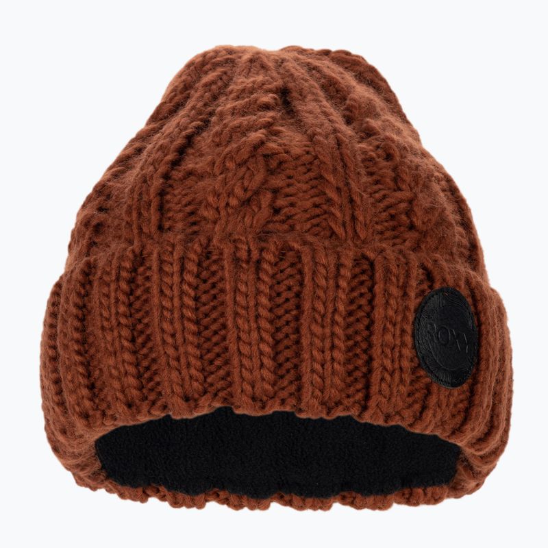 Γυναικείο καπέλο snowboard ROXY Tram Beanie KVJ0 smoked paprika 2