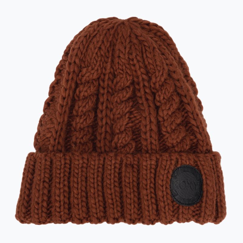 Γυναικείο καπέλο snowboard ROXY Tram Beanie KVJ0 smoked paprika 5