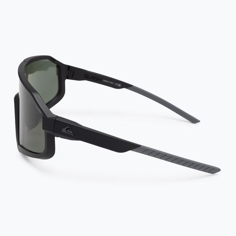 Ανδρικά γυαλιά ηλίου Quiksilver Slash Polarised black green plz 4