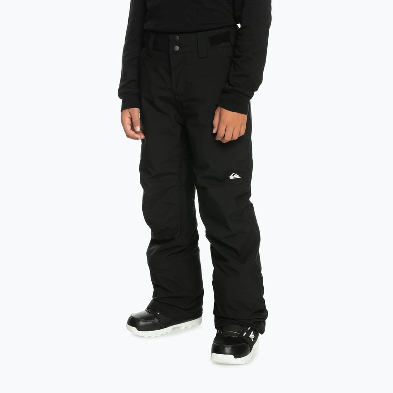 Quiksilver Estate Youth παιδικό παντελόνι snowboard true black 2