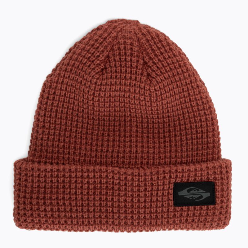 Quiksilver ανδρικός χειμερινός σκούφος Tofino beanie marsala 5