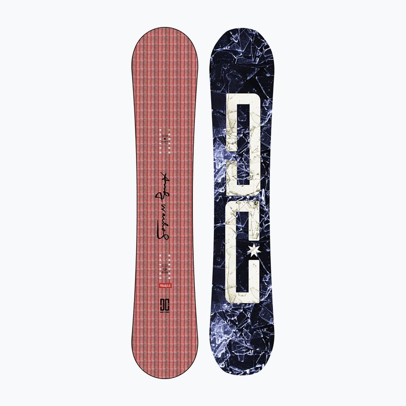 Ανδρικό snowboard DC AW Ply red fragile 5