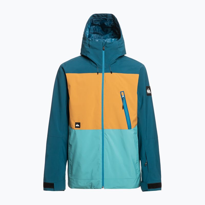 Quiksilver ανδρικό μπουφάν snowboard Sycamore majolica blue 6