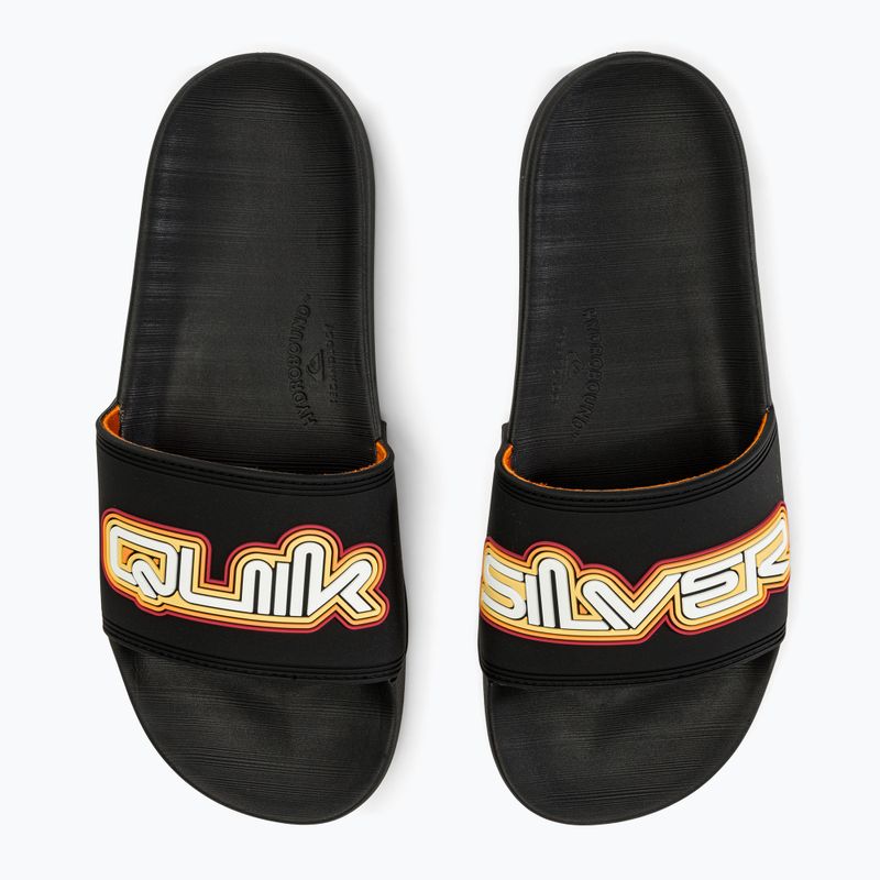 Ανδρικές παντόφλες Quiksilver Rivi Wordmark Slide II black 2 8