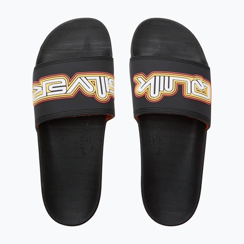 Ανδρικές παντόφλες Quiksilver Rivi Wordmark Slide II black 2 12