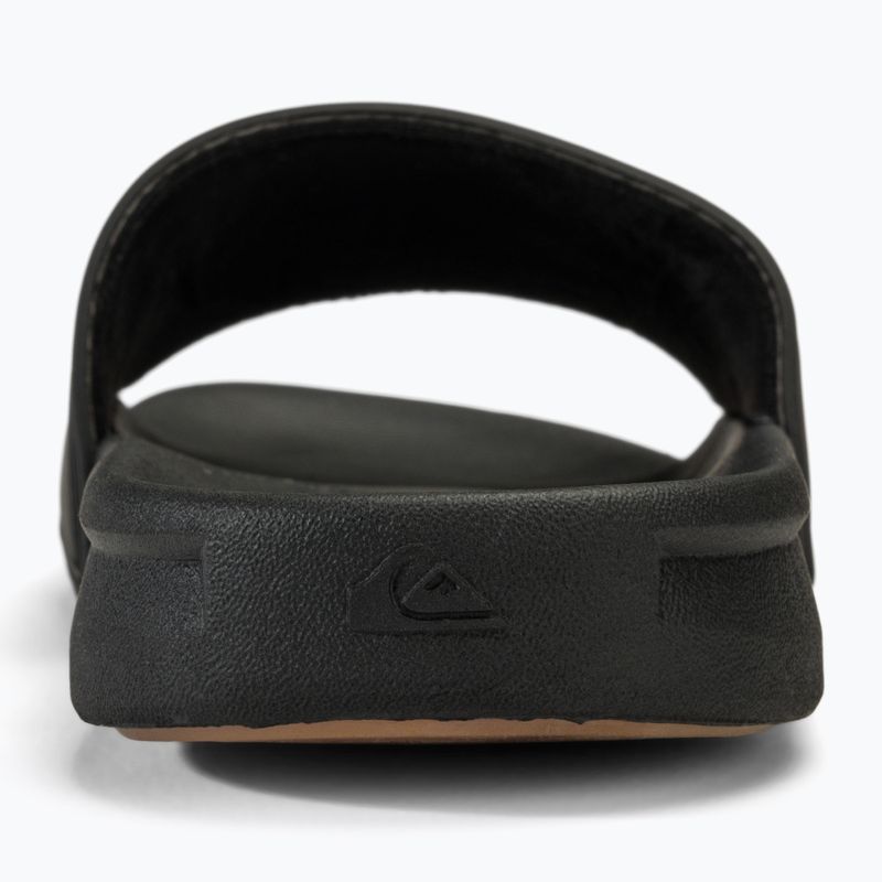 Ανδρικές παντόφλες Quiksilver Rivi Wordmark Slide II black 1 6