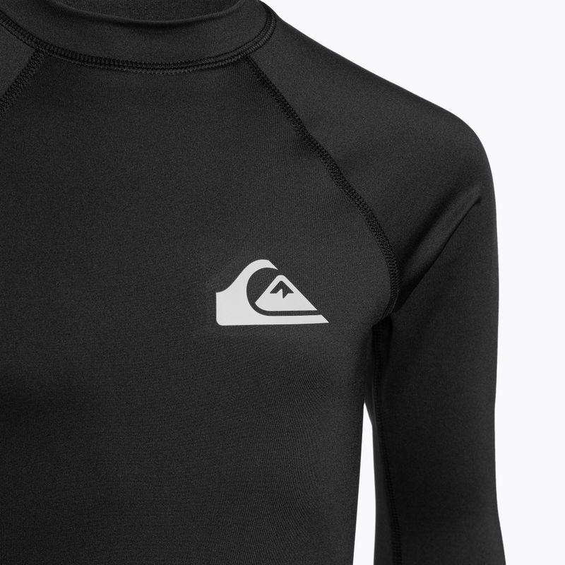 Μακρυμάνικο μαγιό κολύμβησης Quiksilver Everyday UPF50 black 3