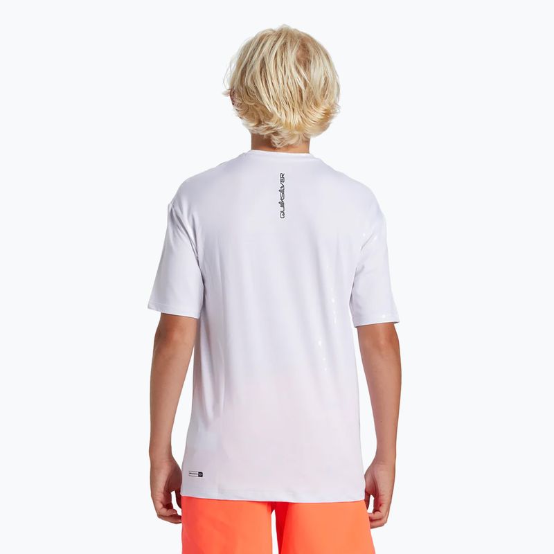 Παιδικό μπλουζάκι κολύμβησης Quiksilver Everyday Surf Tee white 2