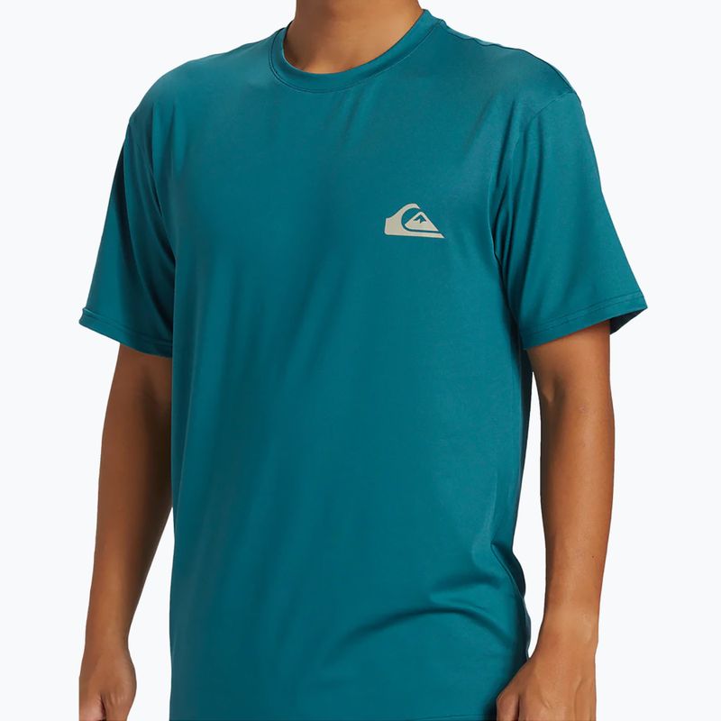 Ανδρικό μπλουζάκι κολύμβησης Quiksilver Everyday Surf Tee colonial blue 4