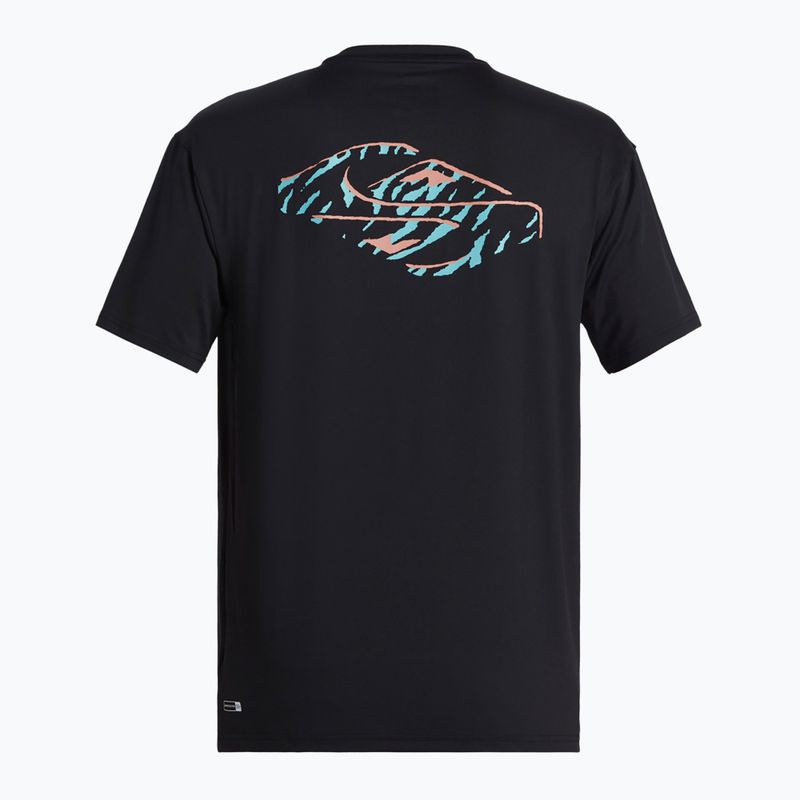 Ανδρικό μπλουζάκι κολύμβησης Quiksilver Everyday Surf Tee black/white 5