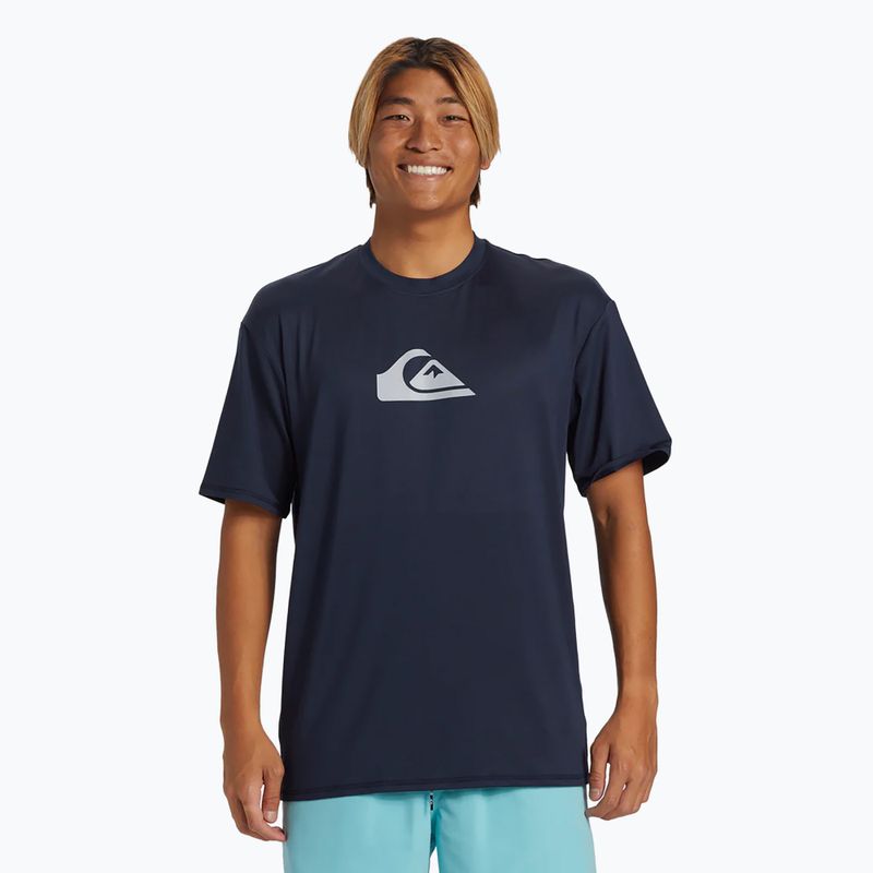 Ανδρικό μπλουζάκι κολύμβησης Quiksilver Everyday Surf Tee dark navy