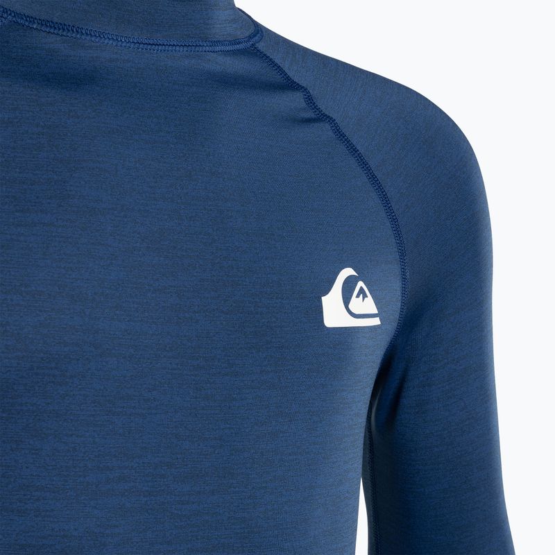 Ανδρικό μακρυμάνικο κολύμβησης Quiksilver Everyday UPF50 monaco blue heather 3