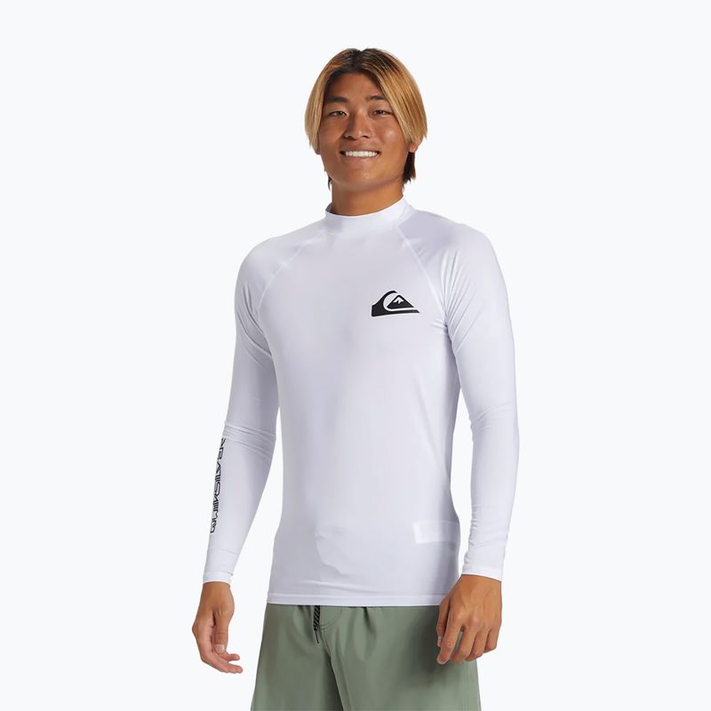 Ανδρικό μακρυμάνικο κολύμβησης Quiksilver Everyday UPF50 white 3