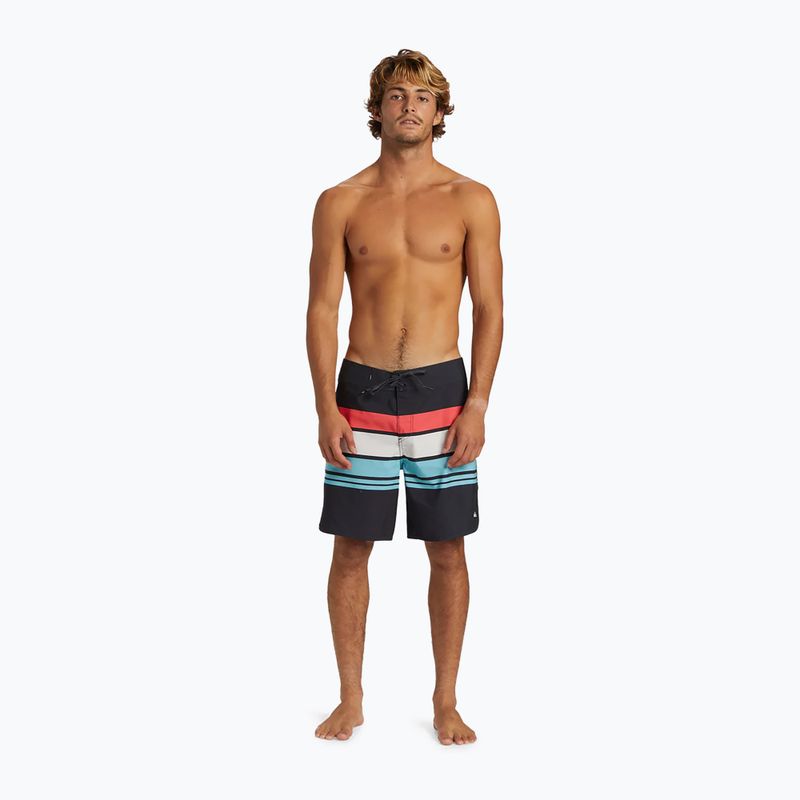 Ανδρικό σορτς κολύμβησης Quiksilver Everyday Stripe 19 black 4