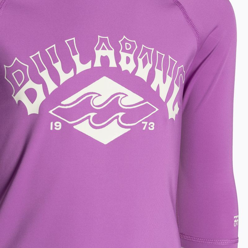 Παιδικό μπλουζάκι κολύμβησης Billabong Surf Dayz bright orchid 3