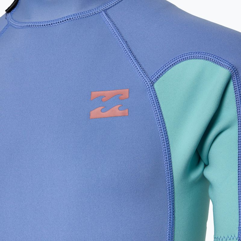 Παιδική στολή κολύμβησης Billabong 2 mm Foil BZ Spring cosmic blue 4