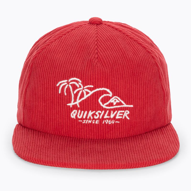 Ανδρικό καπέλο μπέιζμπολ Quiksilver Cord Stretcher high risk red 2