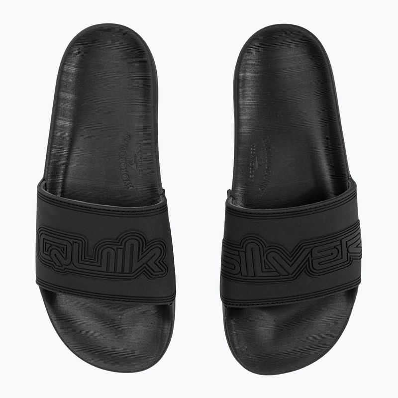 Ανδρικές παντόφλες Quiksilver Rivi Wordmark Slide II black 4 8