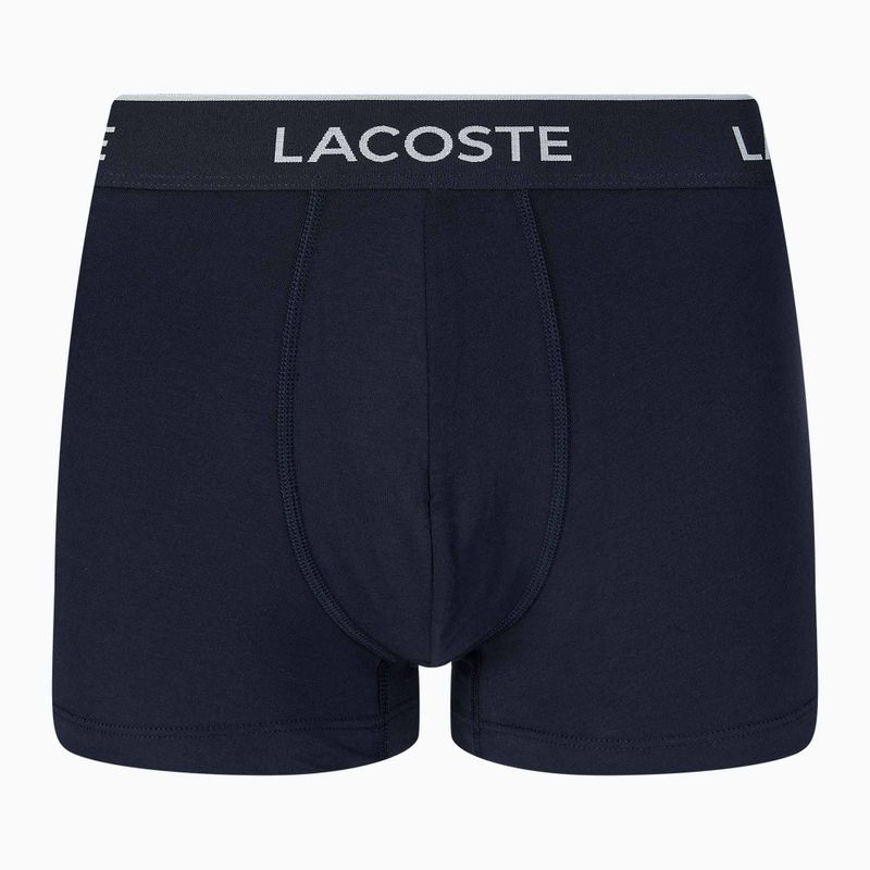 Lacoste σορτς μποξεράκι 5H3389 W64 3 ζευγάρια μπλε/κόκκινο μεθυλένιο 8