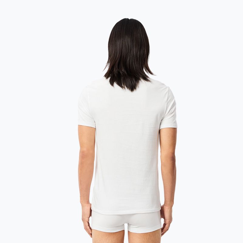 Lacoste ανδρικό t-shirt TH3321 3 τεμάχια λευκό. 4