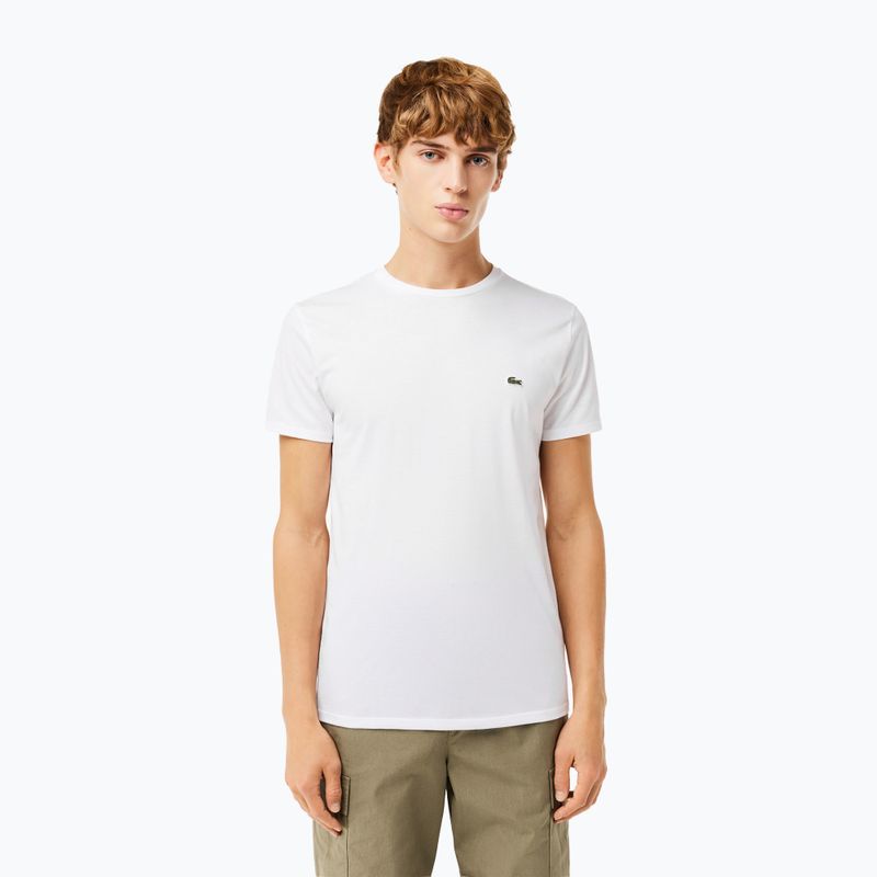 Ανδρική μπλούζα Lacoste TH6709 white